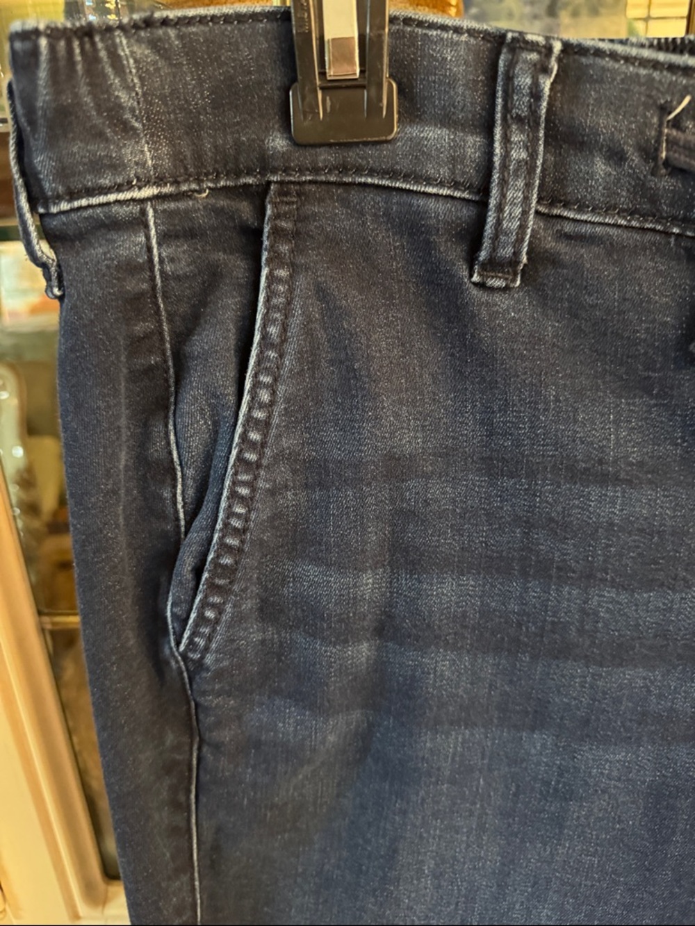 Torrid Weekender Dark Blue Pull-On Jeans with Drawstring - Picture 3 of 5